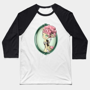 Sheep Girl Baseball T-Shirt